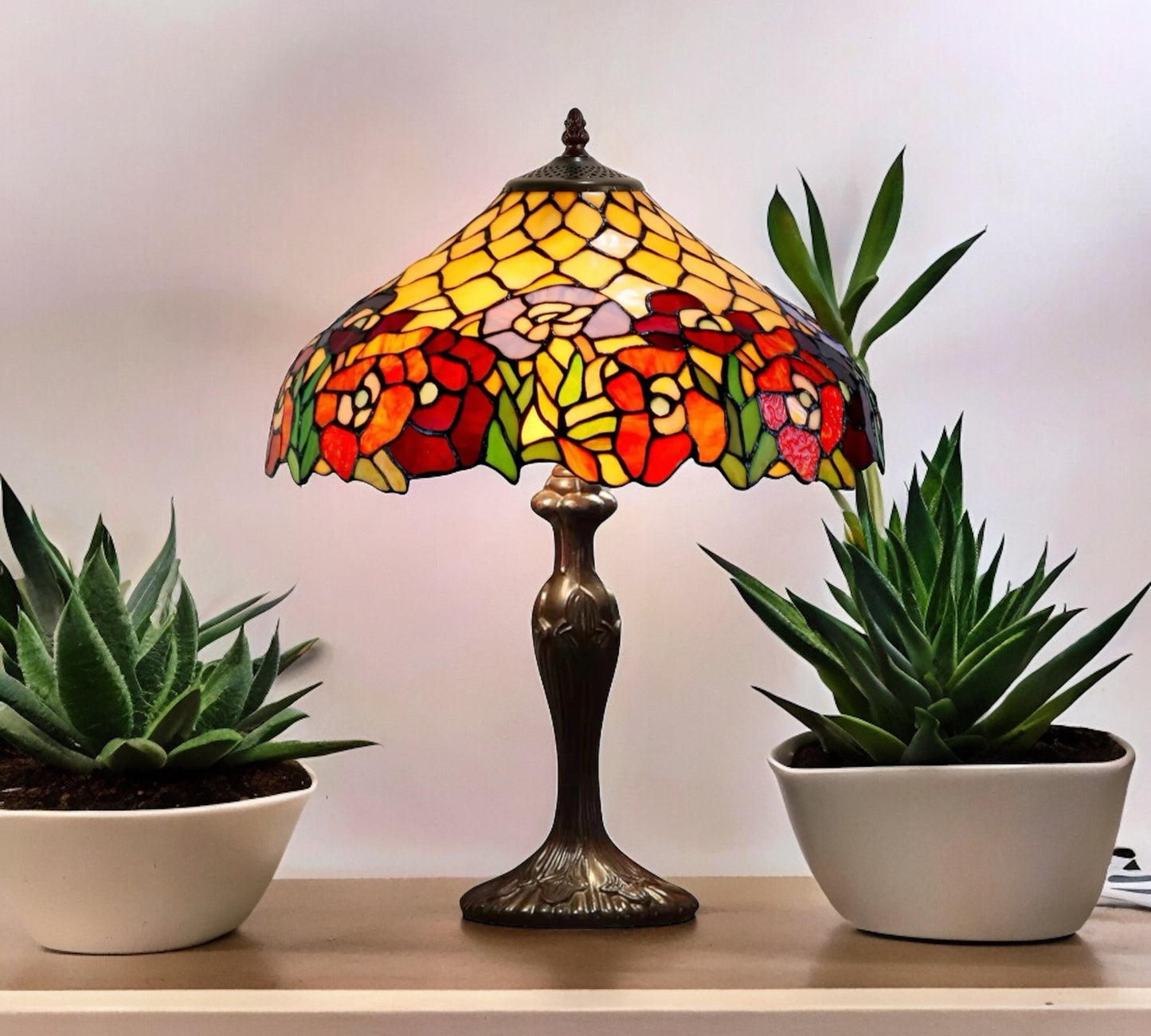 Tiffany Table Lamp 40cm Shade (15026)