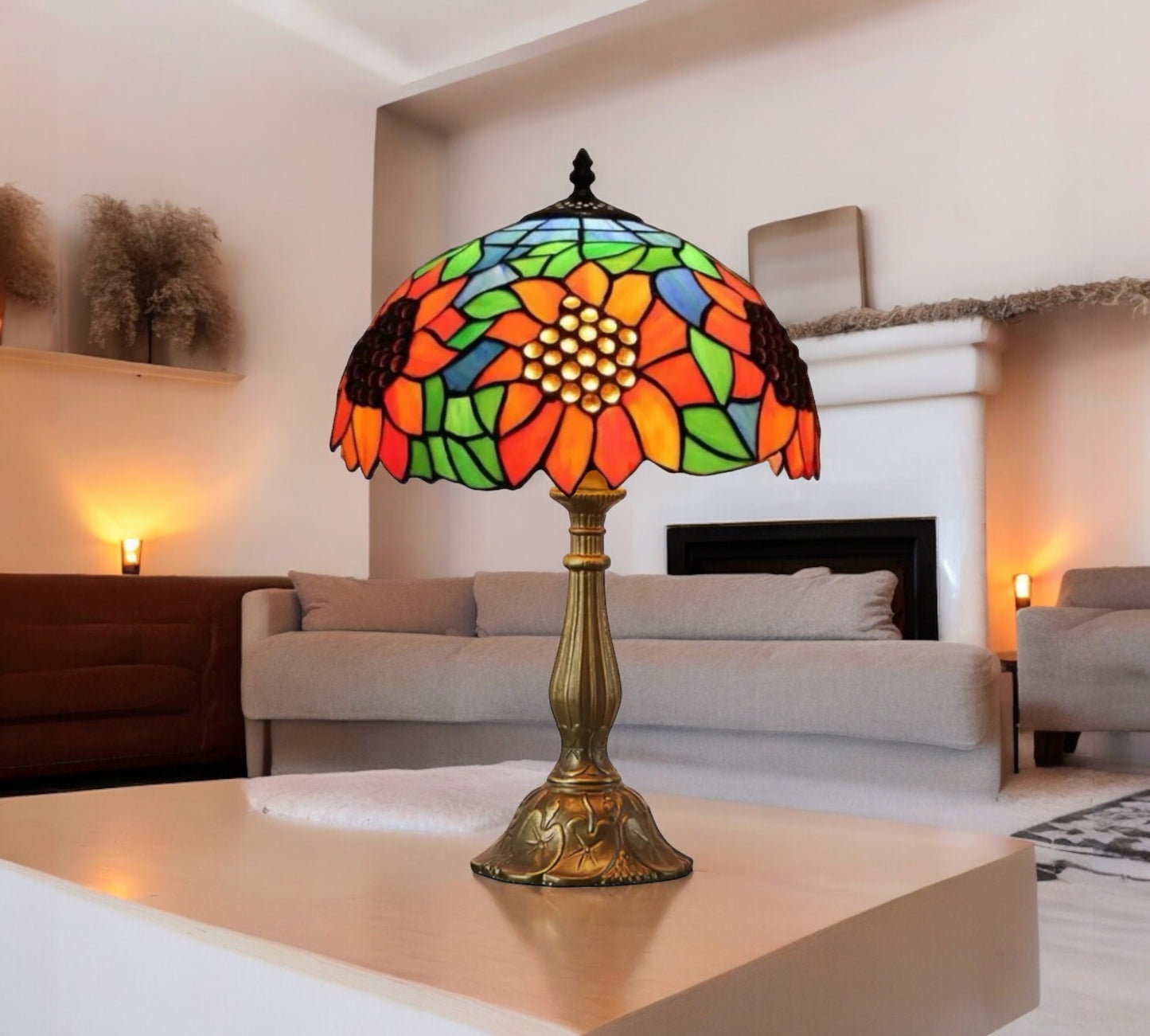 Tiffany Table Lamp (12702)