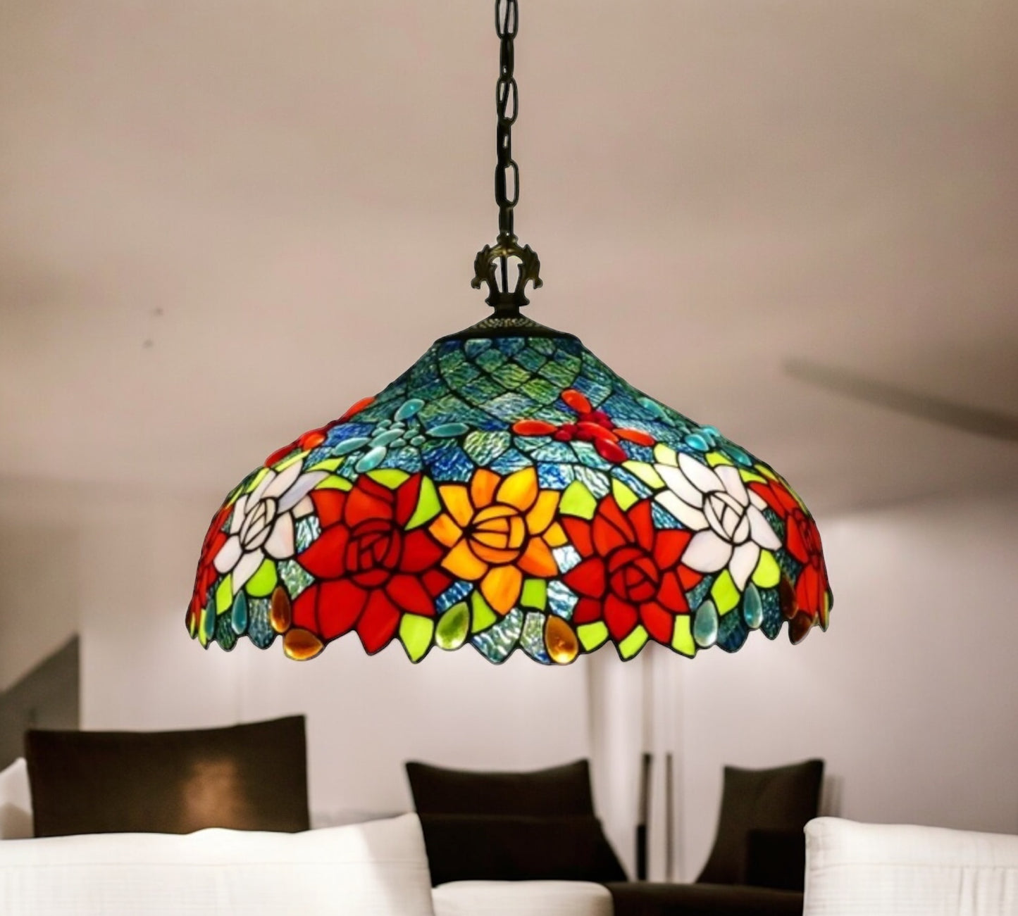 Tiffany Pendant Lamp 40cm shade (16110C)