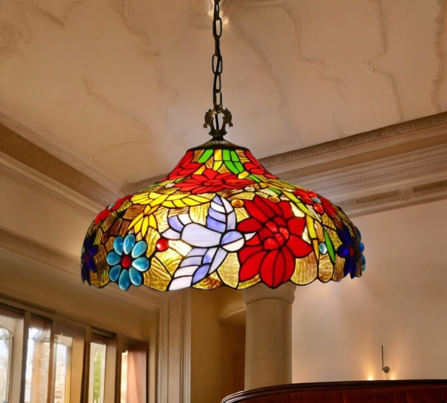 Tiffany Pendant Lamp 40cm shade (16111C)