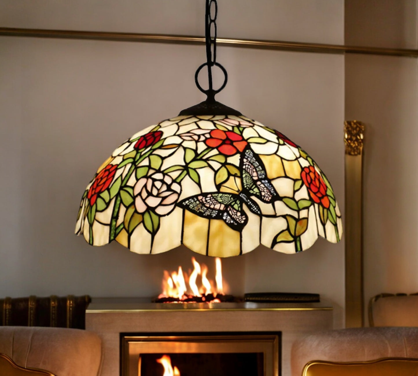 Tiffany Pendant Lamp 40cm shade (16023C)