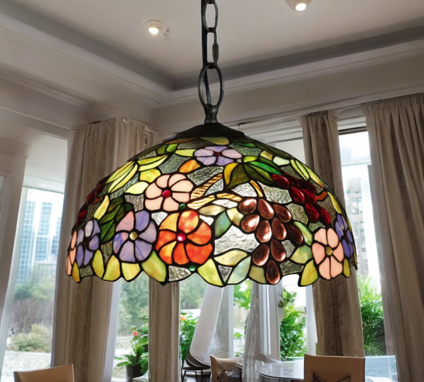 Tiffany Pendant Lamp 40cm shade (16022C)