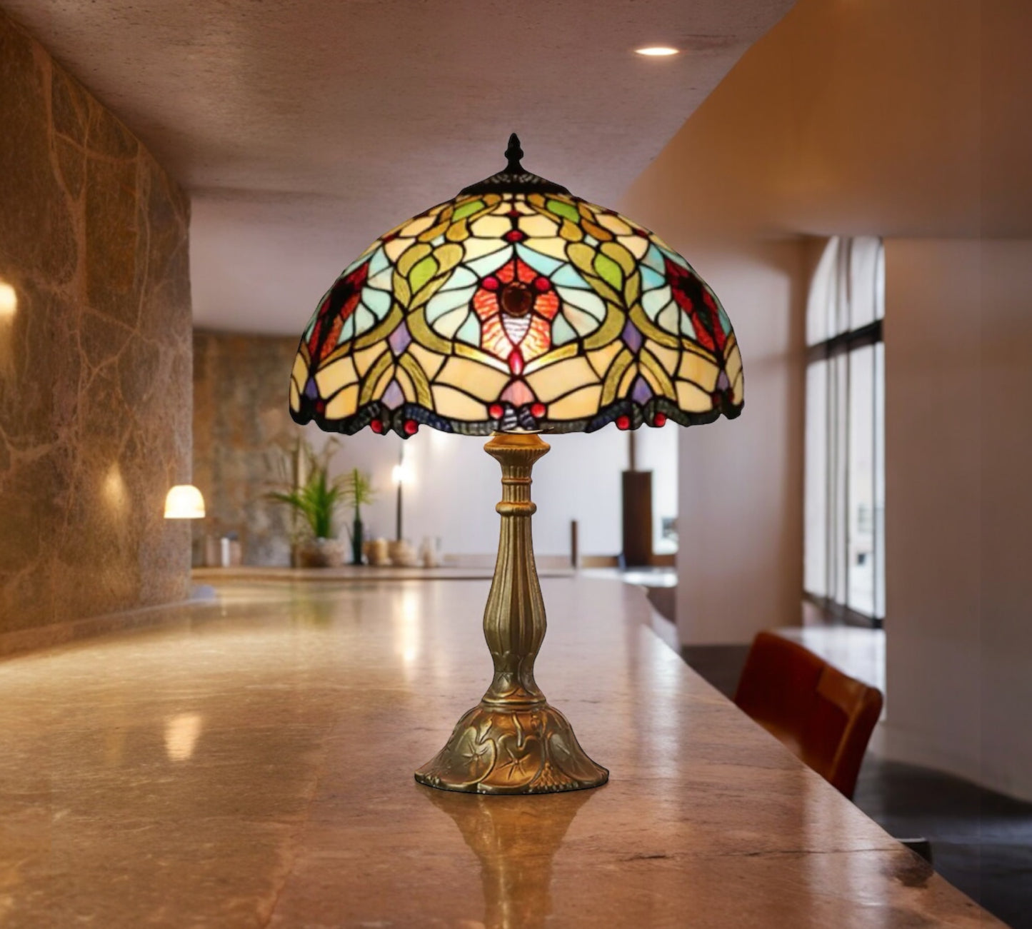 Tiffany Table Lamp (11001)