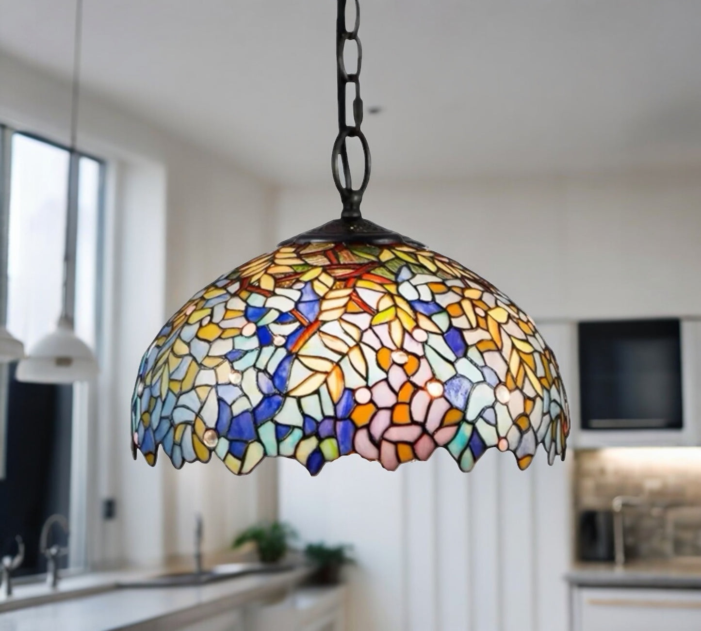 Tiffany Pendant Lamp 40cm shade (16038C)