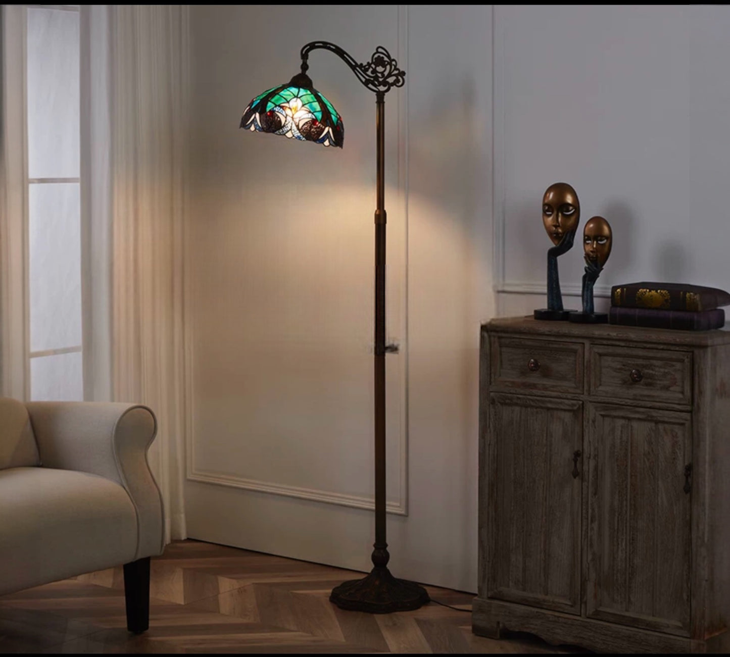 Tiffany Floor Lamp (12013F)