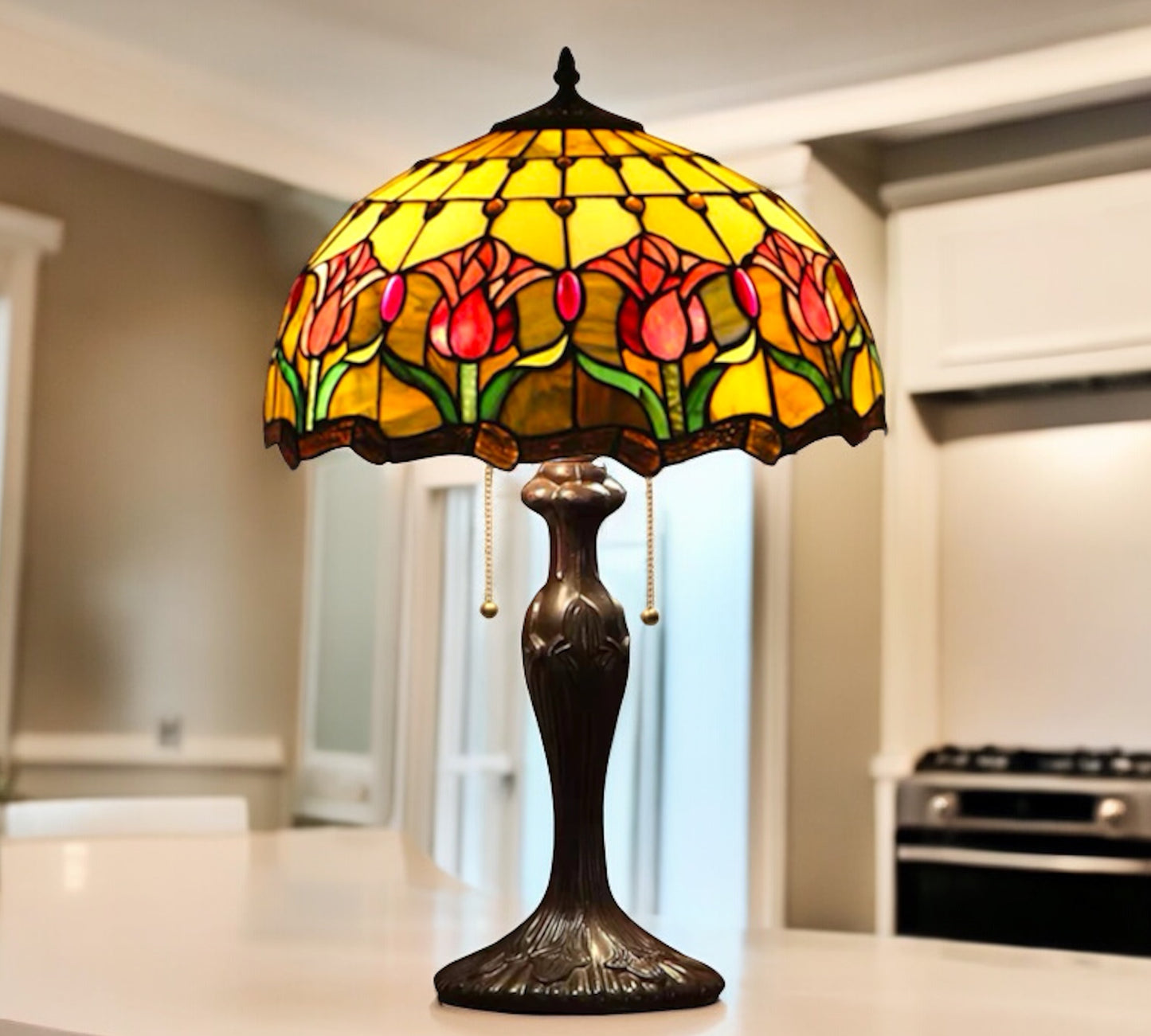 Tiffany Table Lamp 40cm Shade (15032)