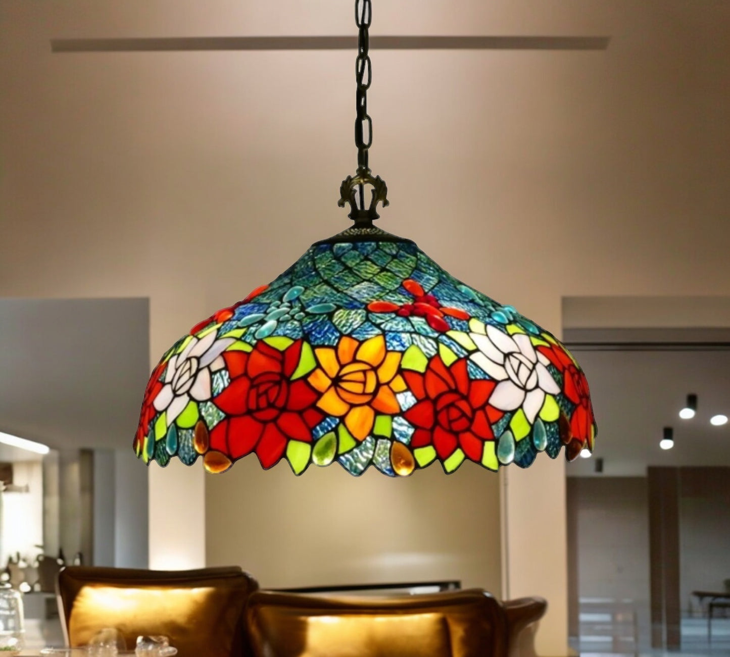 Tiffany Pendant Lamp 40cm shade (16110C)