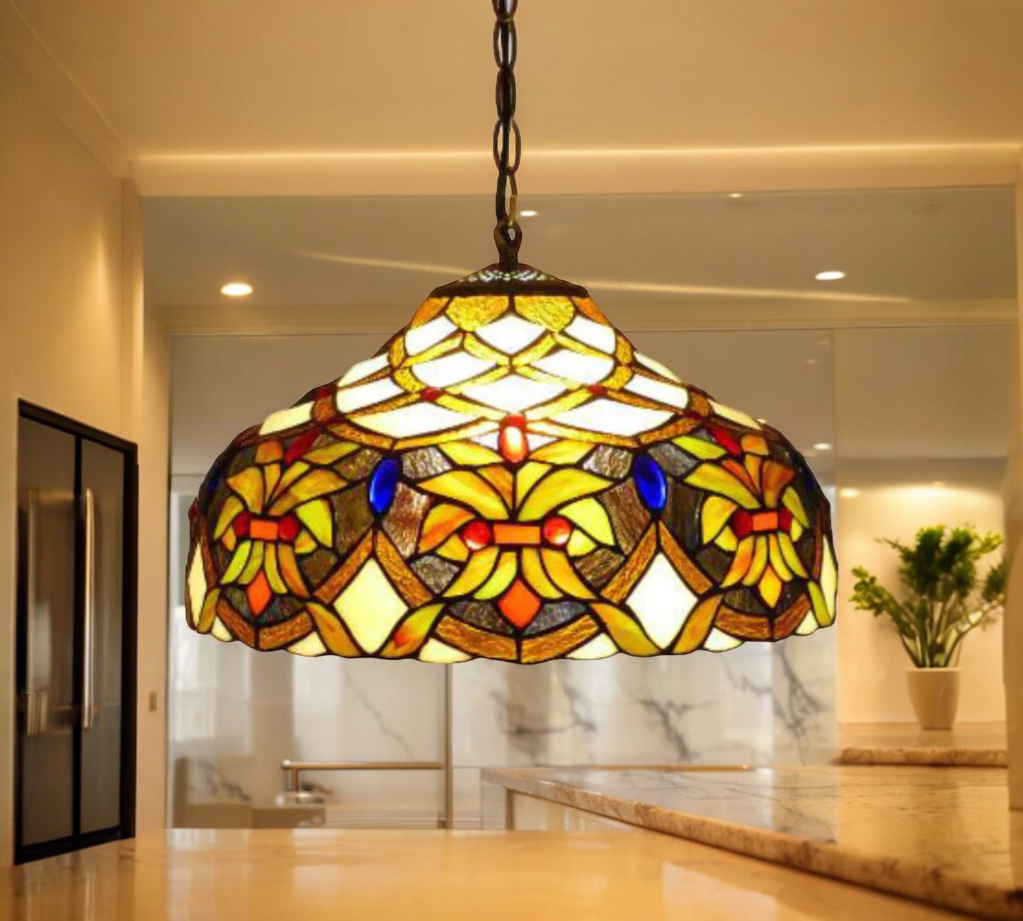 Tiffany Pendant Lamp 40cm shade (15009C)