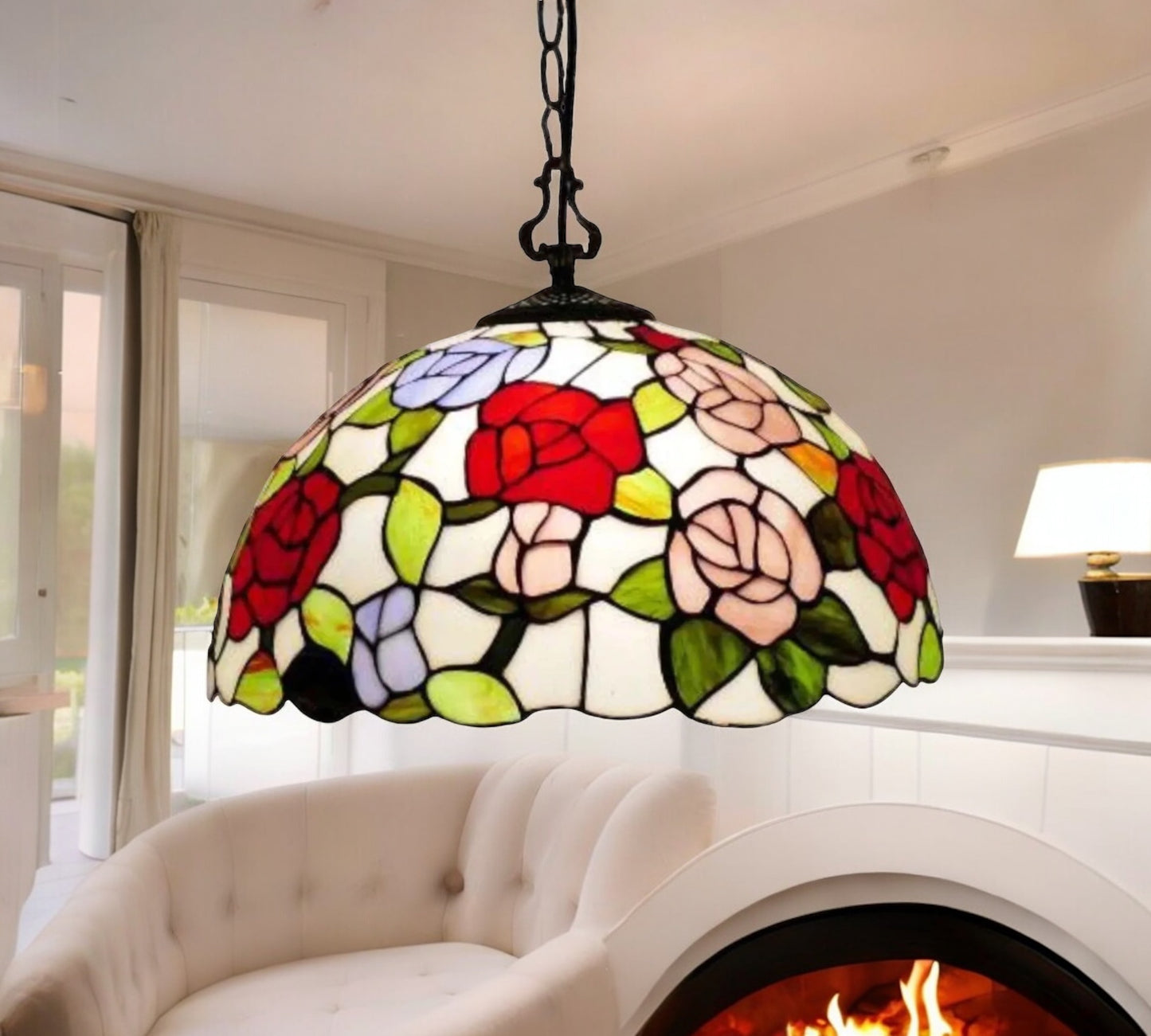 Tiffany Pendant Lamp 40cm shade (16018C)