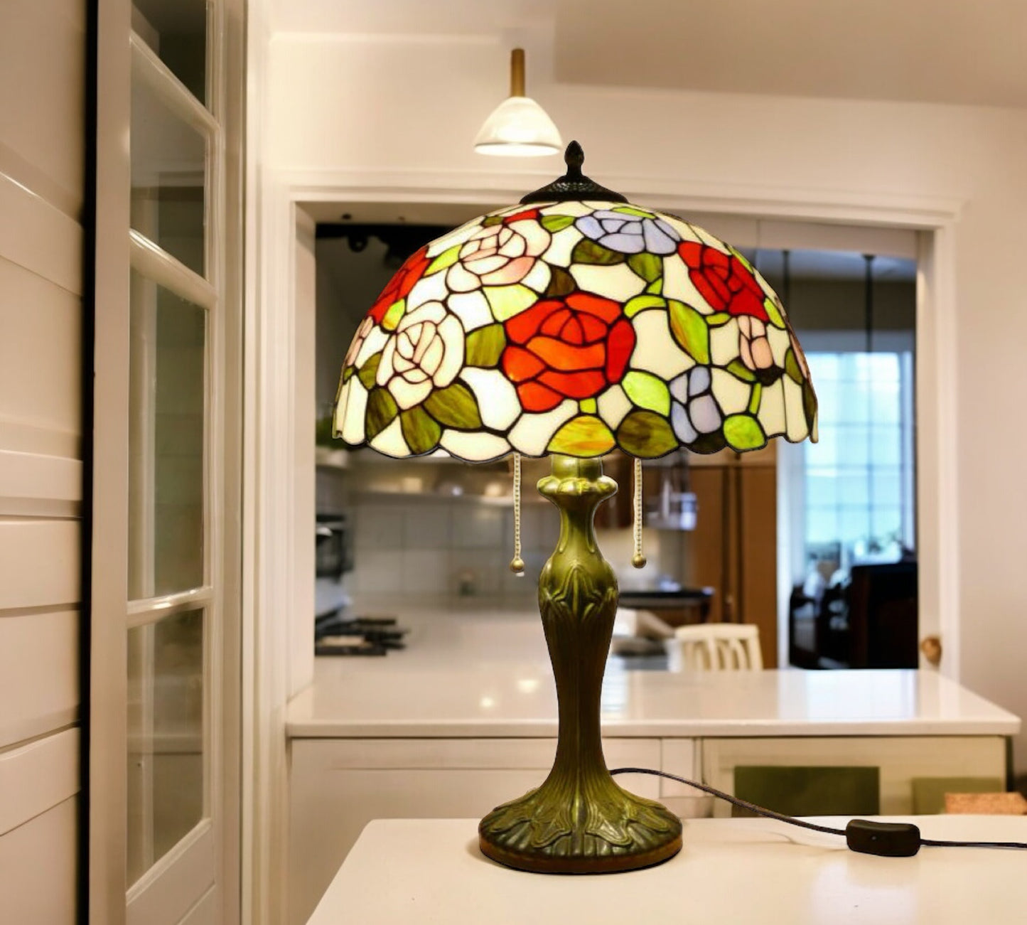 Tiffany Table Lamp 40cm Shade (15018)