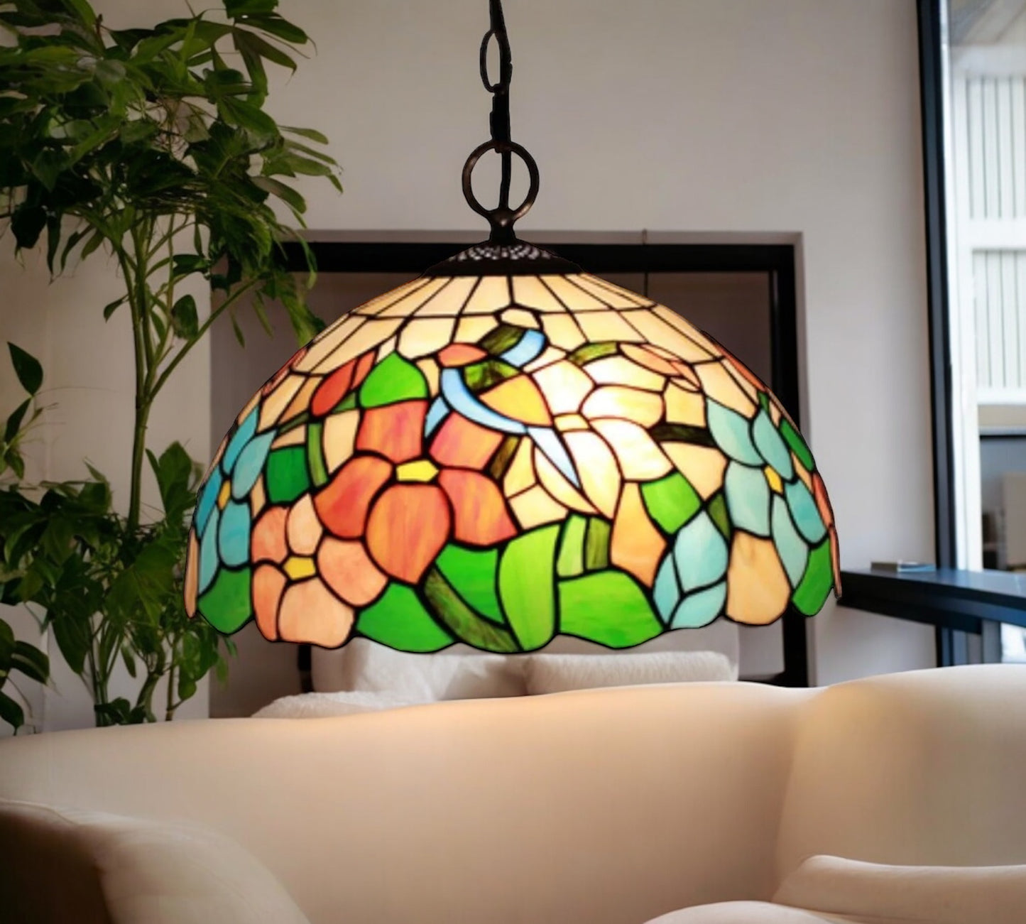 Tiffany Pendant Lamp 40cm shade (16027C)