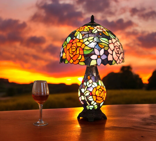 Tiffany Table Lamp (12072A)