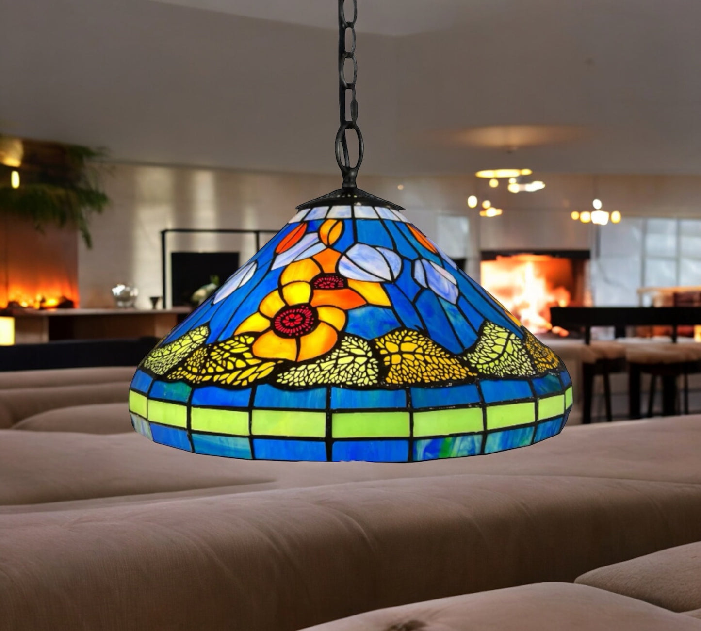 Tiffany Pendant Lamp 40cm shade (13003C)