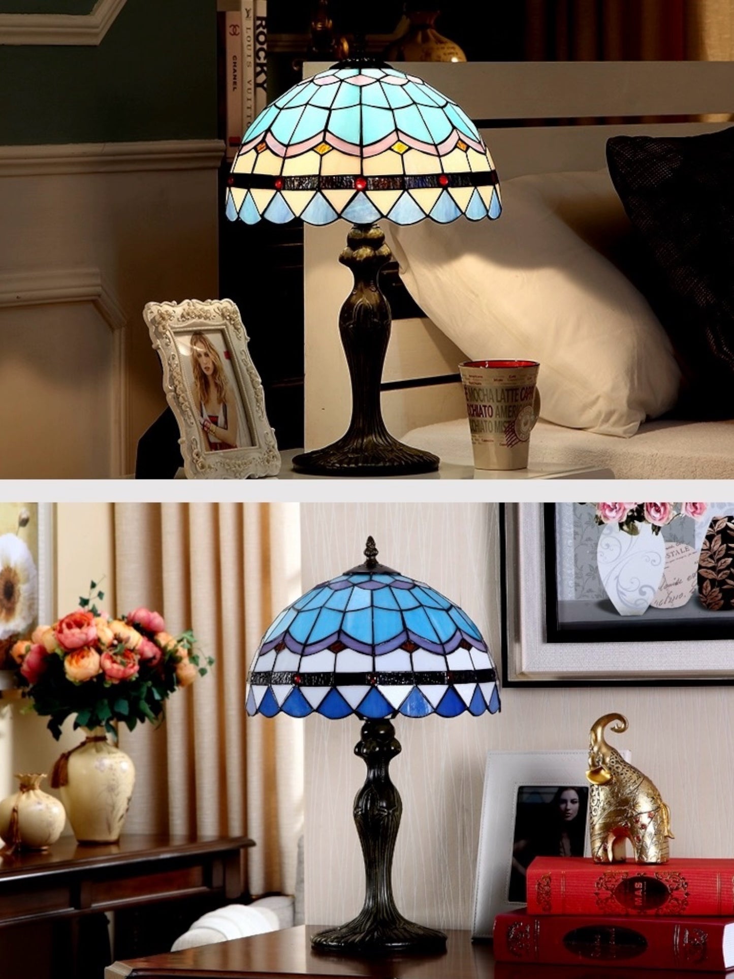 Tiffany Table Lamp 40cm Shade (15046)