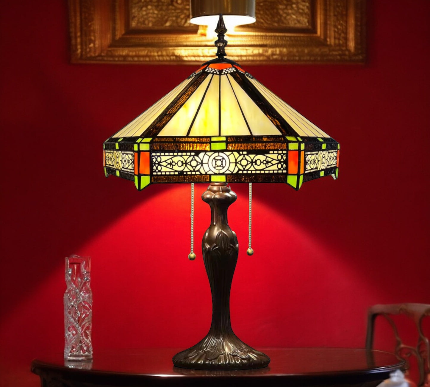 Tiffany Table Lamp 40cm Shade (15047)