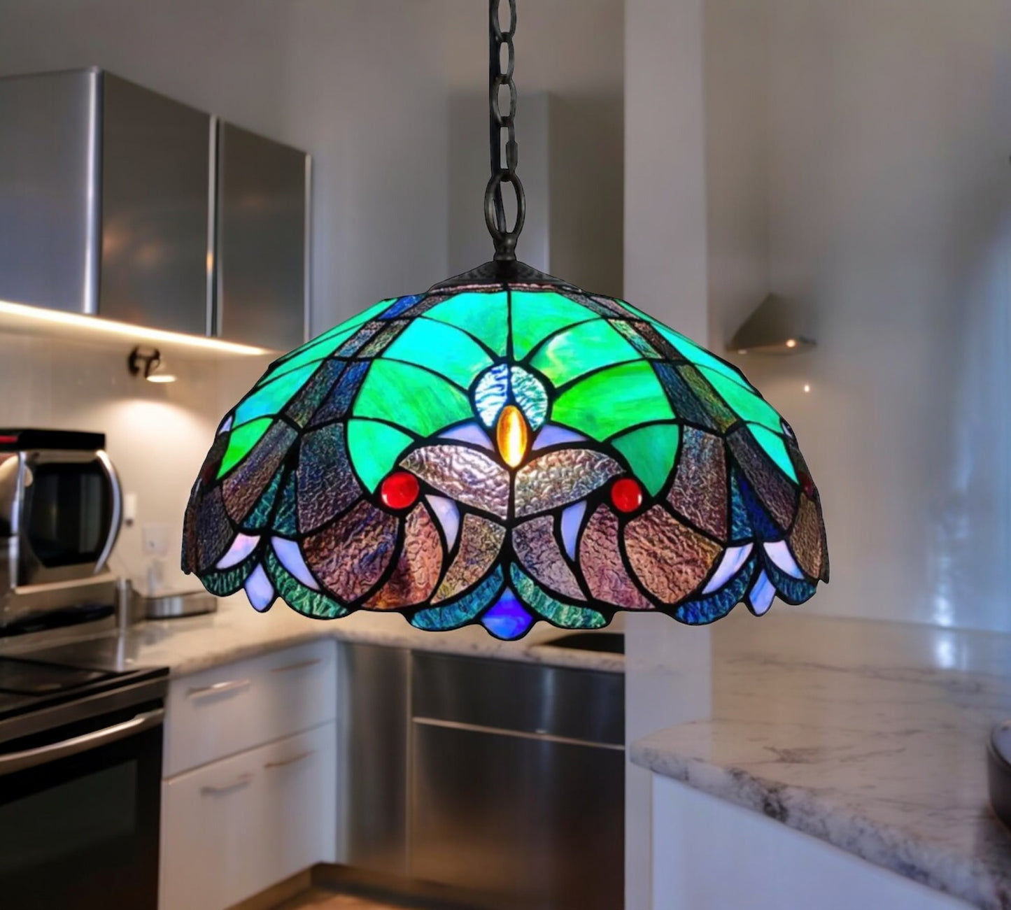 Tiffany Pendant Lamp 40cm shade (16013C)