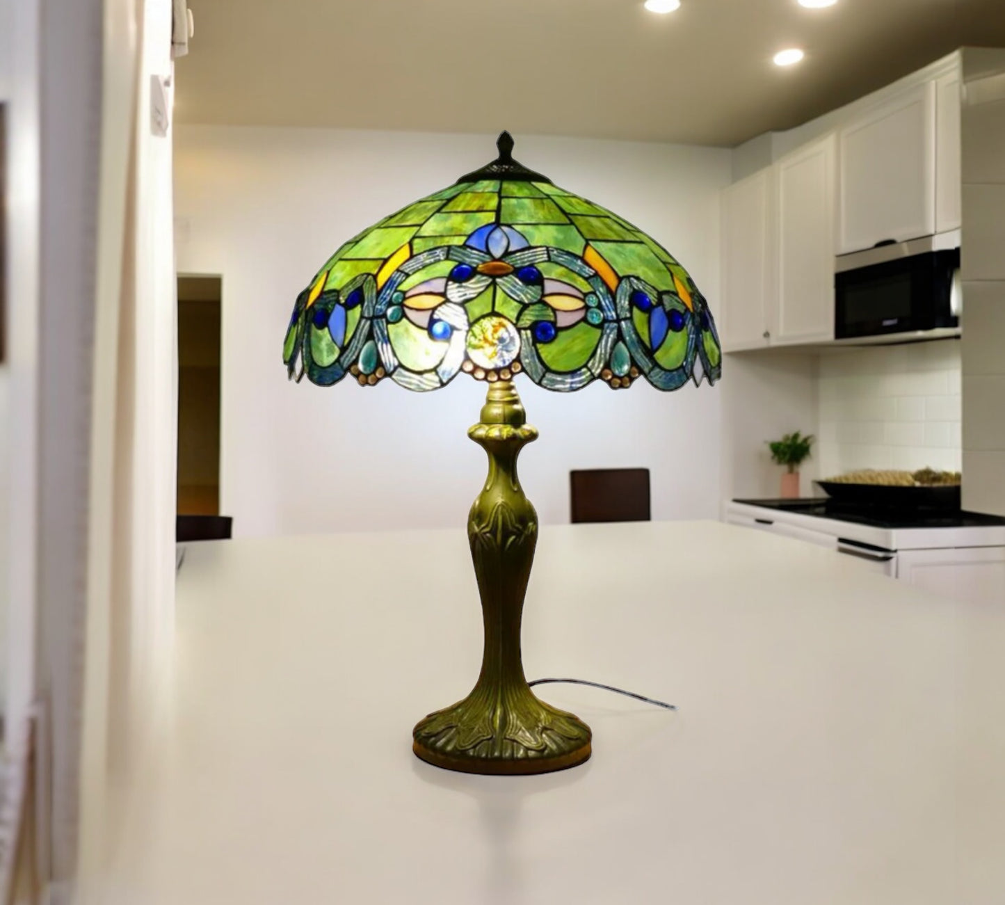 Tiffany Table Lamp 40cm Shade (15080)