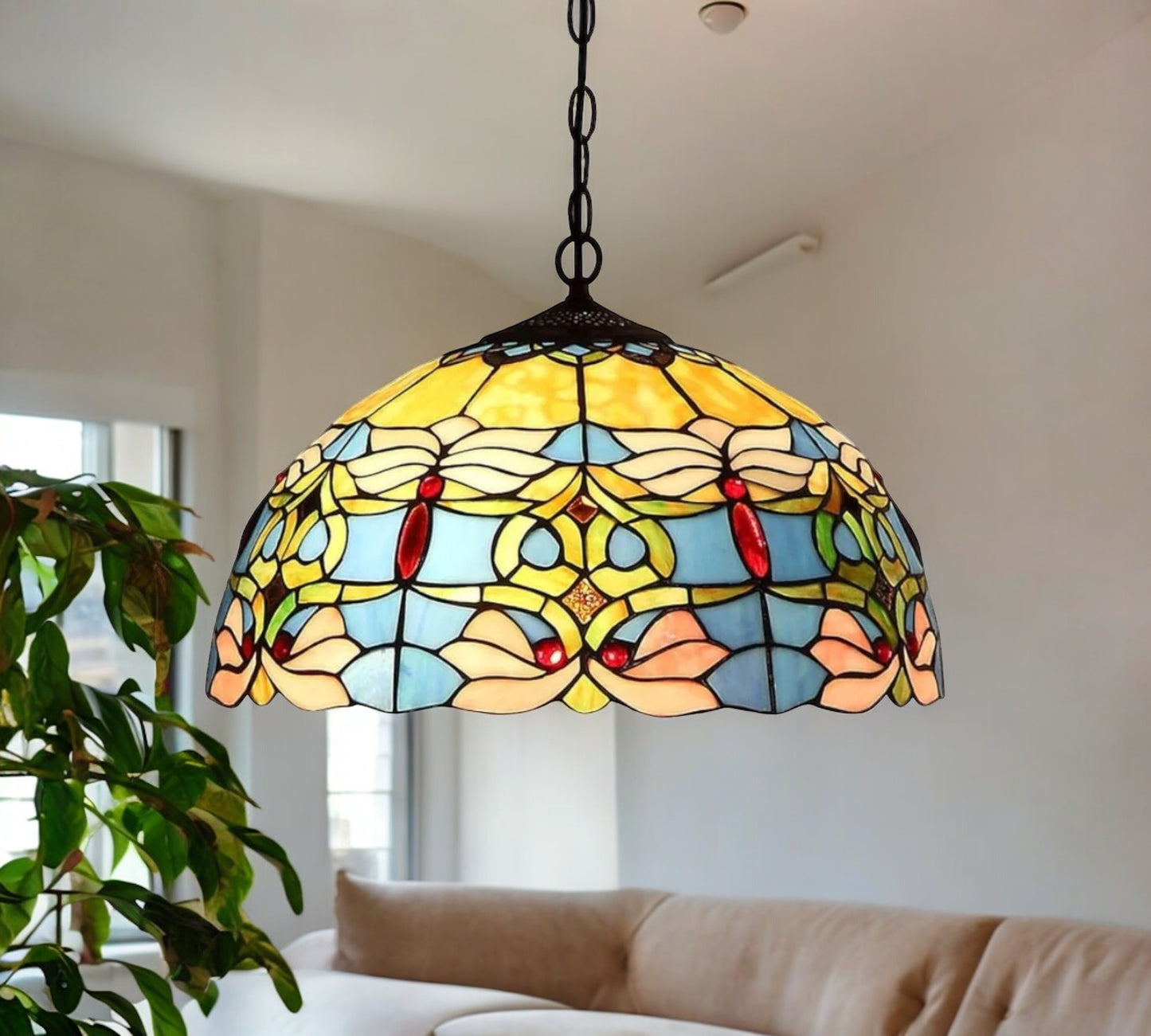 Tiffany Pendant Lamp 40cm shade (16016C)