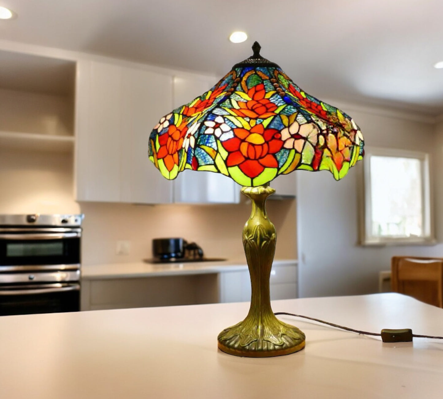 Tiffany Table Lamp 40cm Shade (15035)