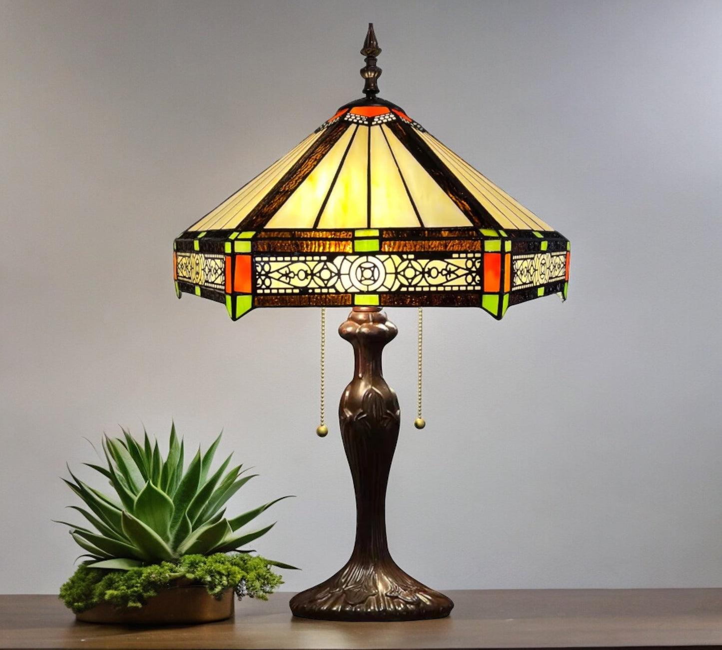 Tiffany Table Lamp 40cm Shade (15047)