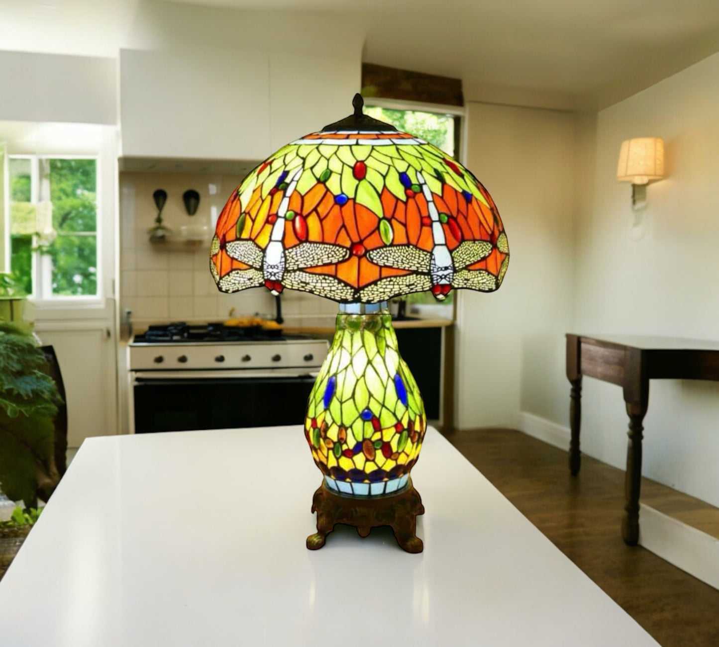 Tiffany Table Lamp (12076D)