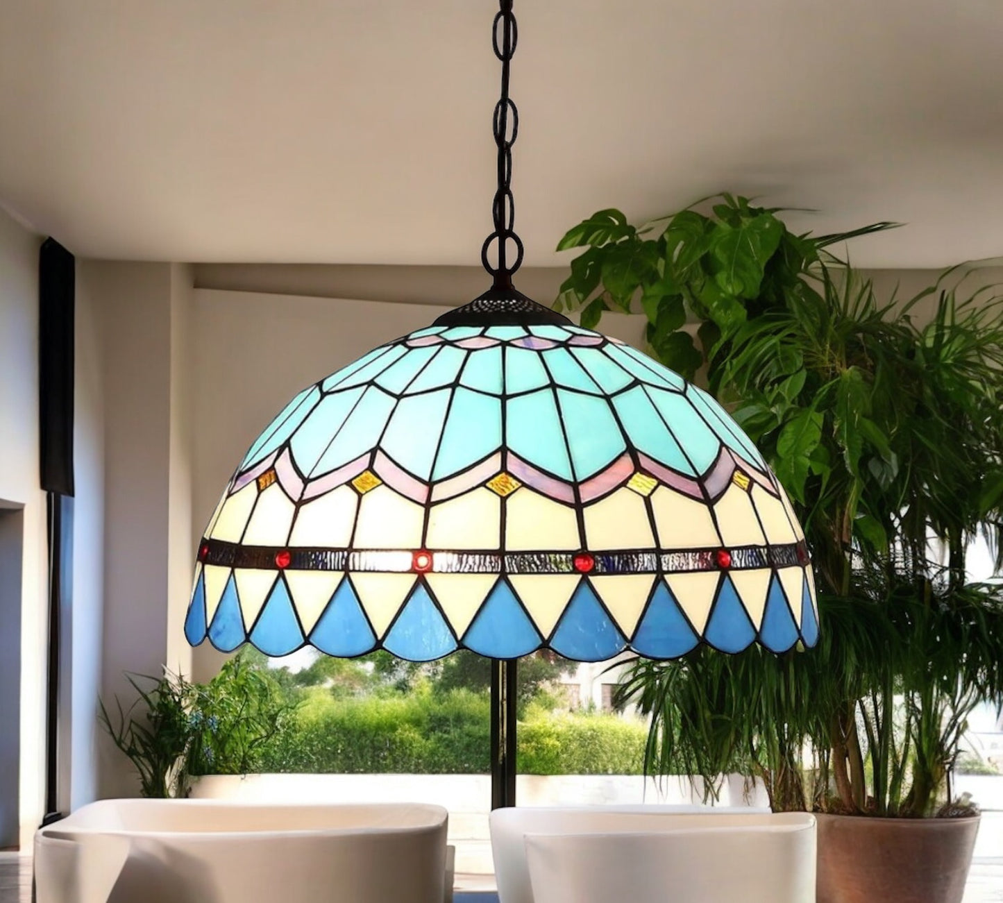 Tiffany Pendant Lamp 40cm shade (16101C)