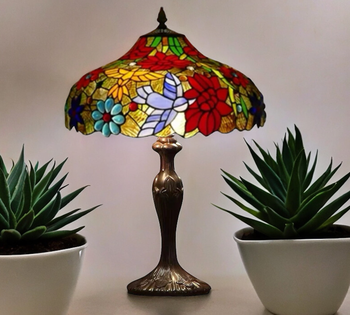 Tiffany Table Lamp 40cm Shade (15061)