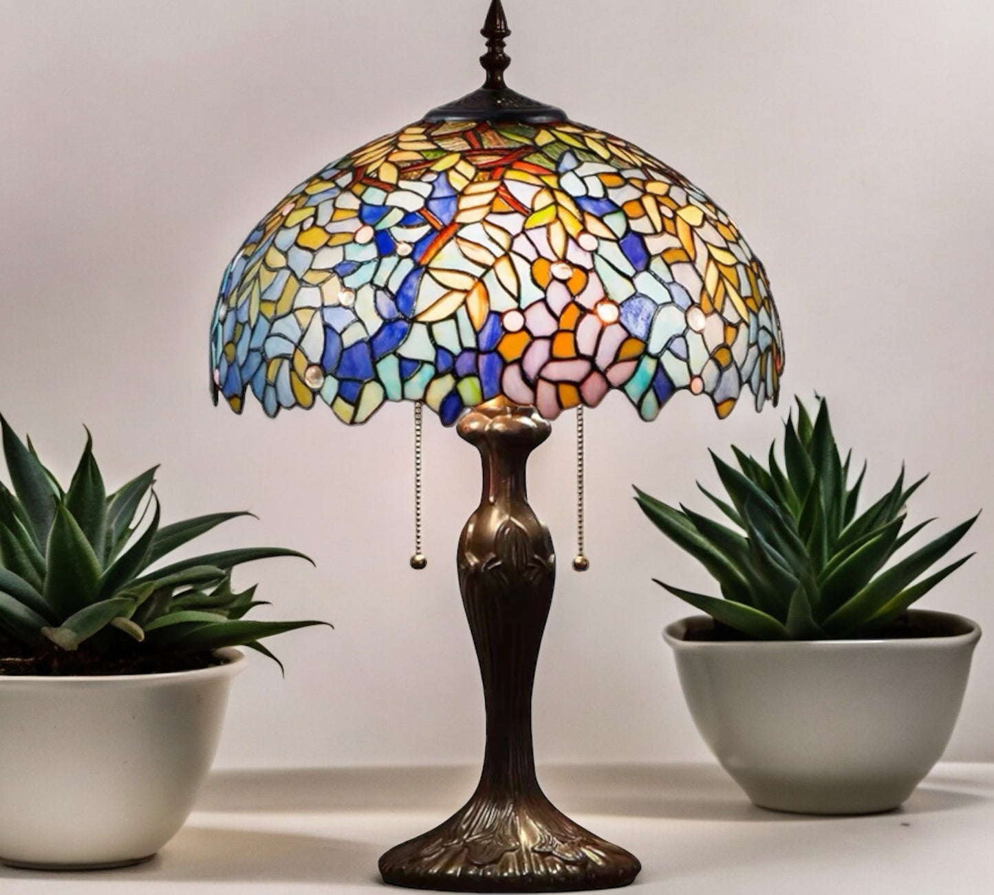 Tiffany Table Lamp 40cm Shade (16038C)