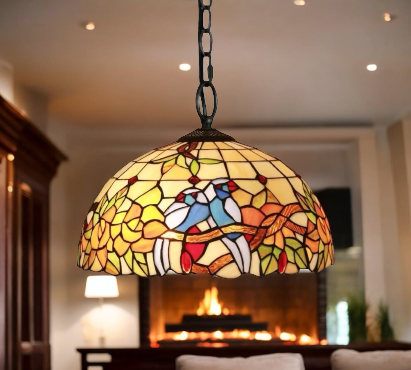 Tiffany Pendant Lamp 40cm shade (16056C)