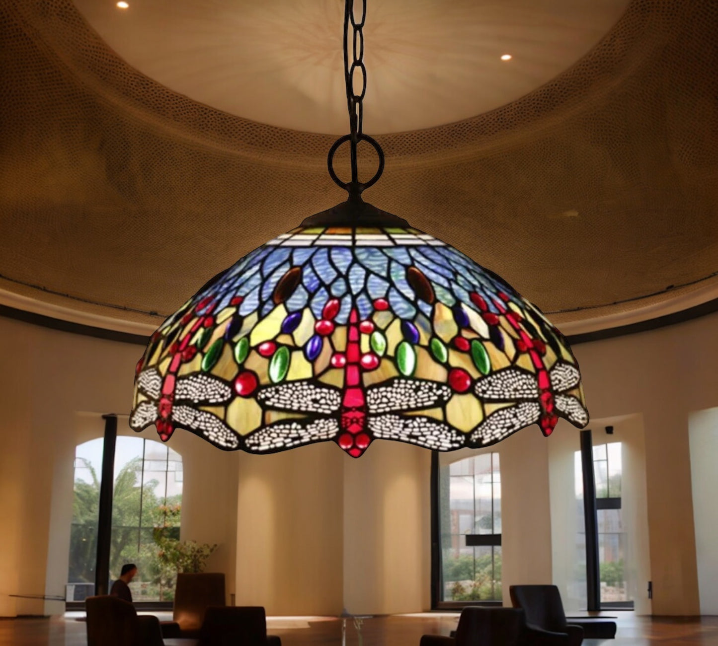 Tiffany Pendant Lamp 40cm shade (16031C)