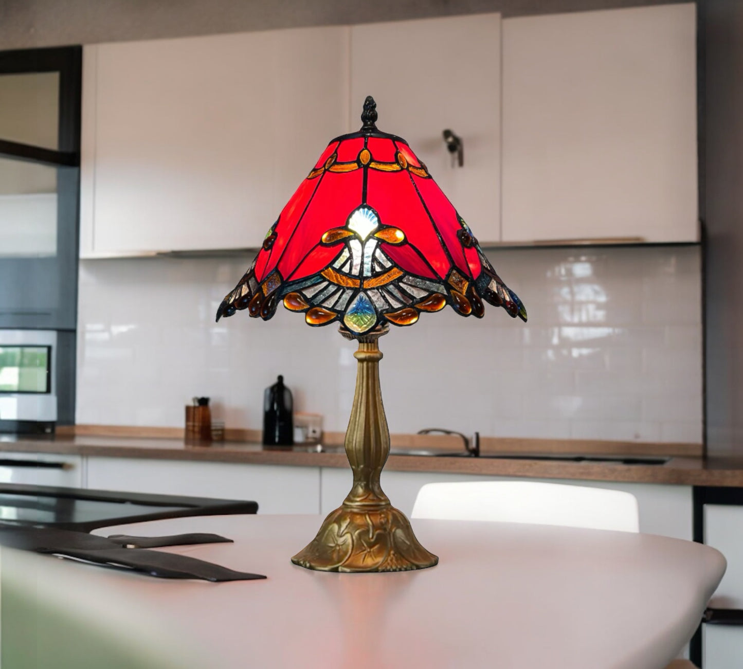 Tiffany Table Lamp (12001R)