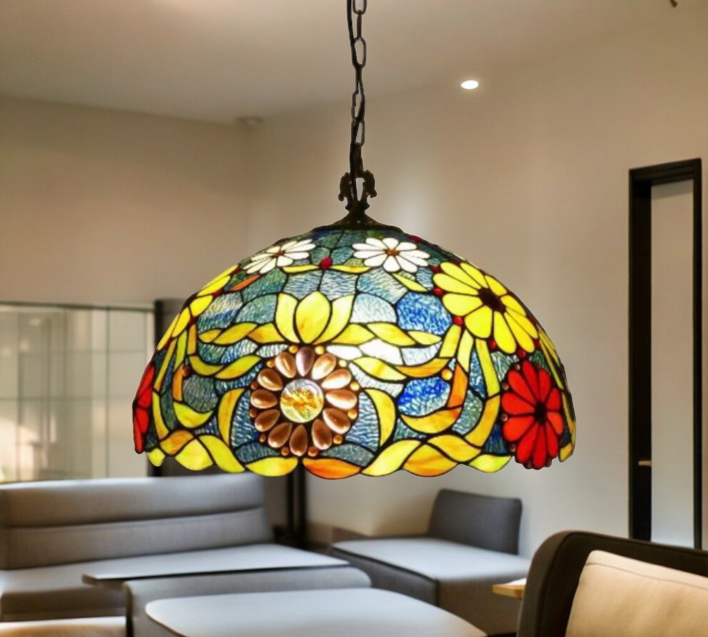 Tiffany Pendant Lamp 40cm shade (16939P)