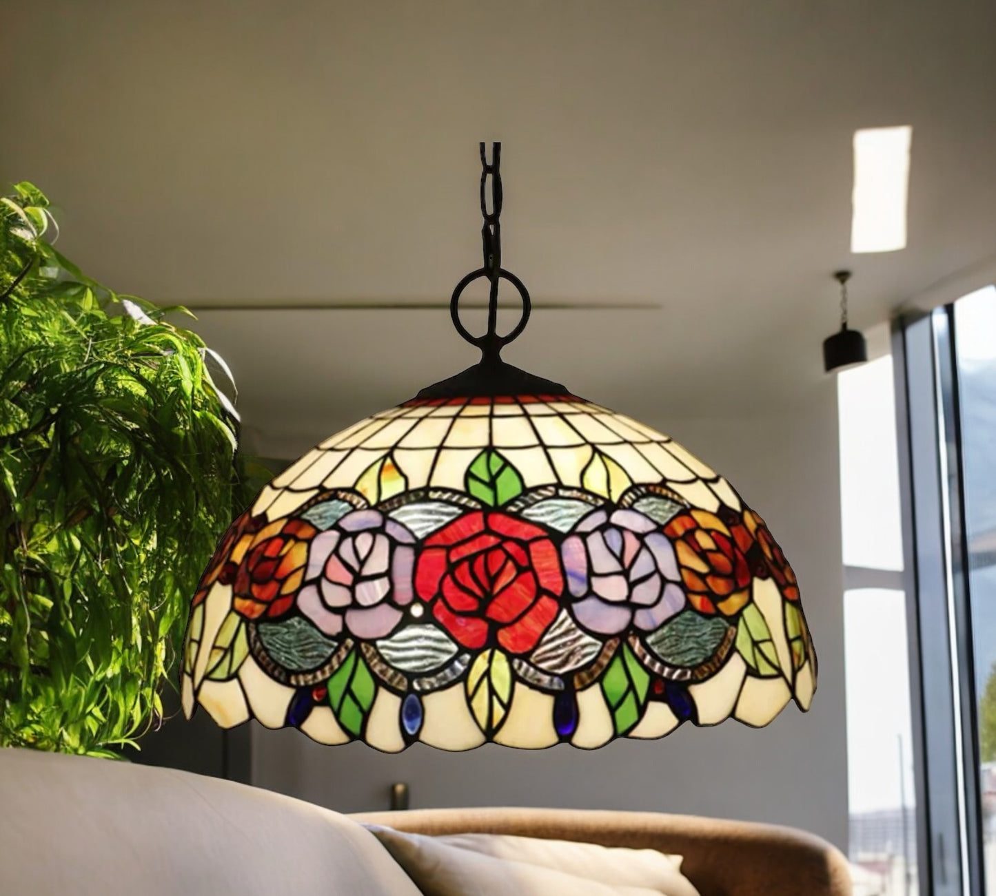 Tiffany Pendant Lamp 40cm shade (16081C)