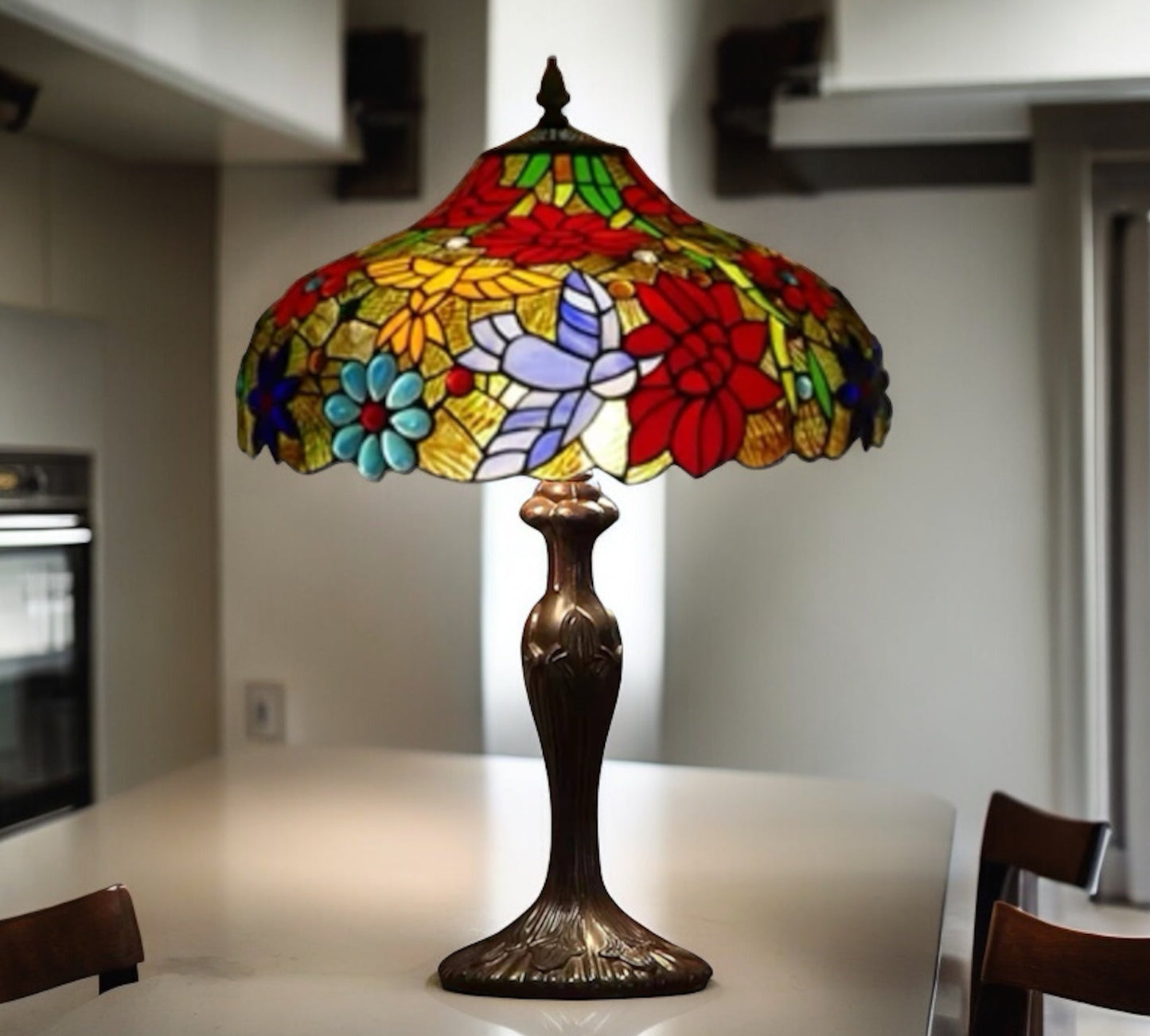 Tiffany Table Lamp 40cm Shade (15061)