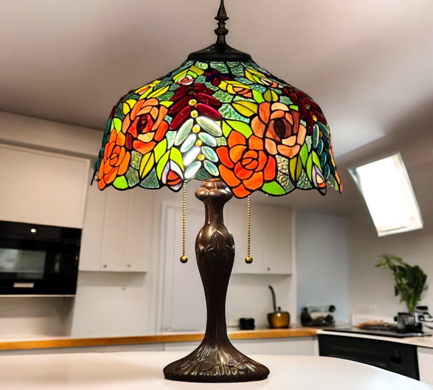 Tiffany Table Lamp 40cm Shade (15012)