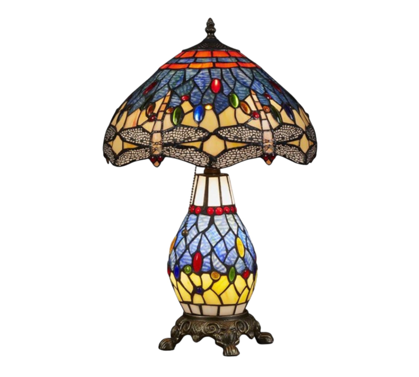 Tiffany Table Lamp (12076B)