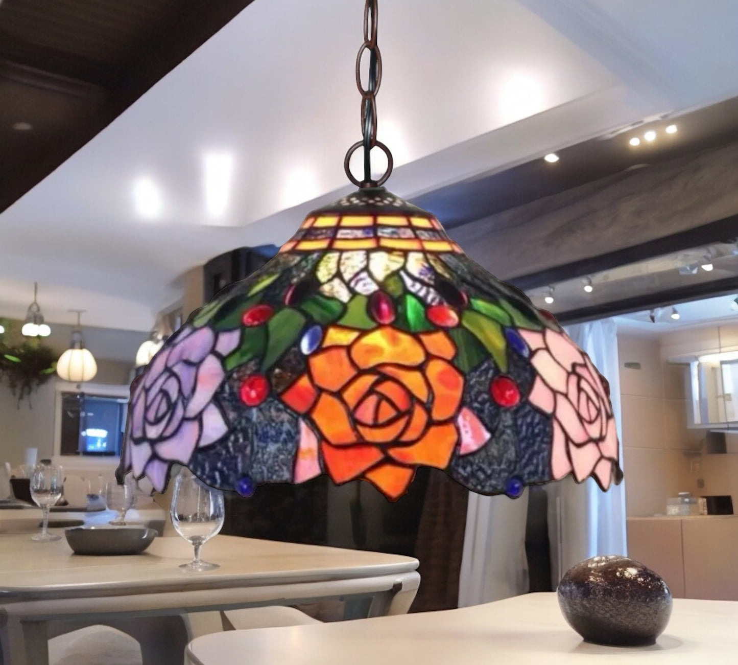 Tiffany Pendant Lamp 30cm shade (12063C)