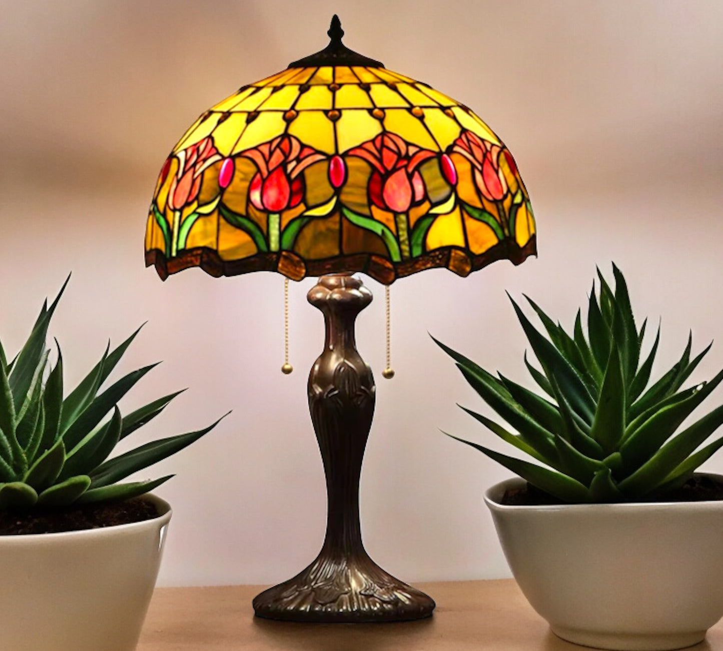 Tiffany Table Lamp 40cm Shade (15032)