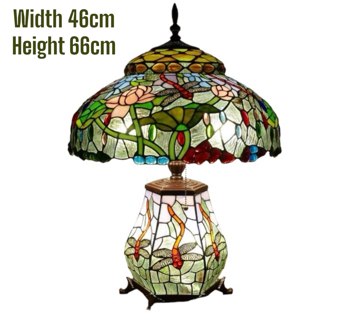 Tiffany X-Large Table Lamp 46cm Shade (19003H)