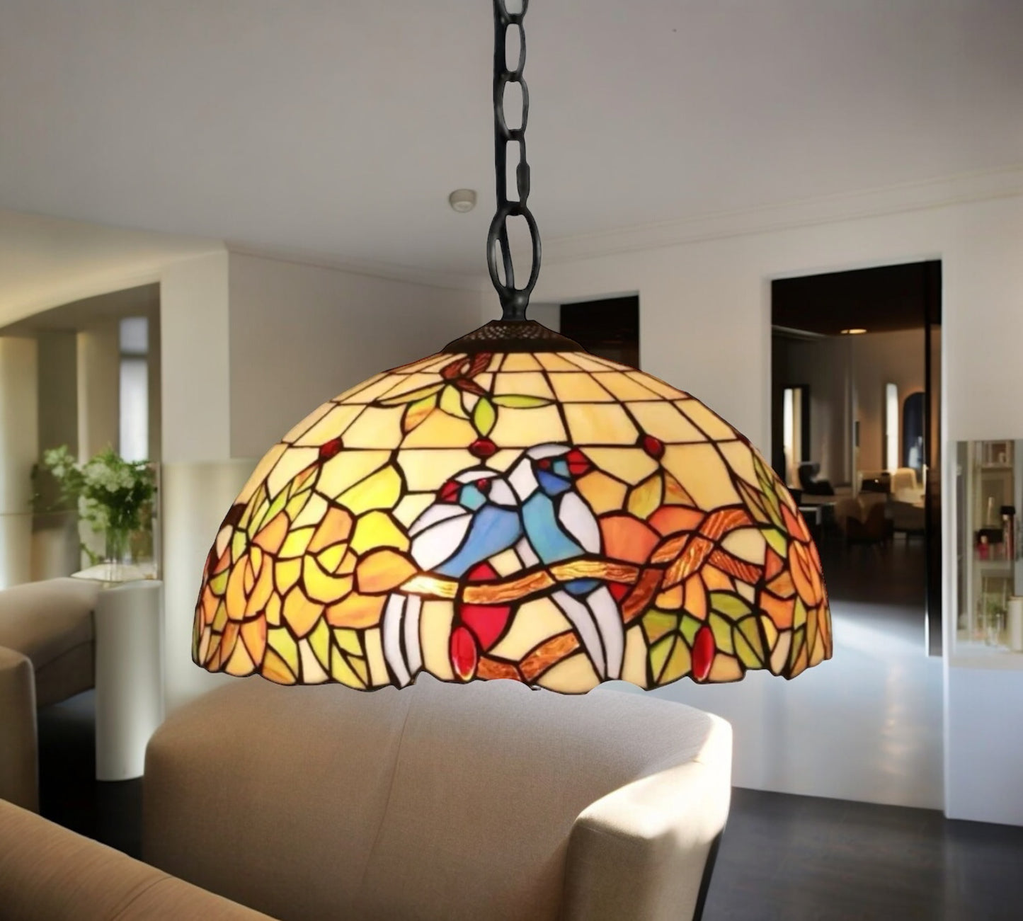 Tiffany Pendant Lamp 40cm shade (16056C)