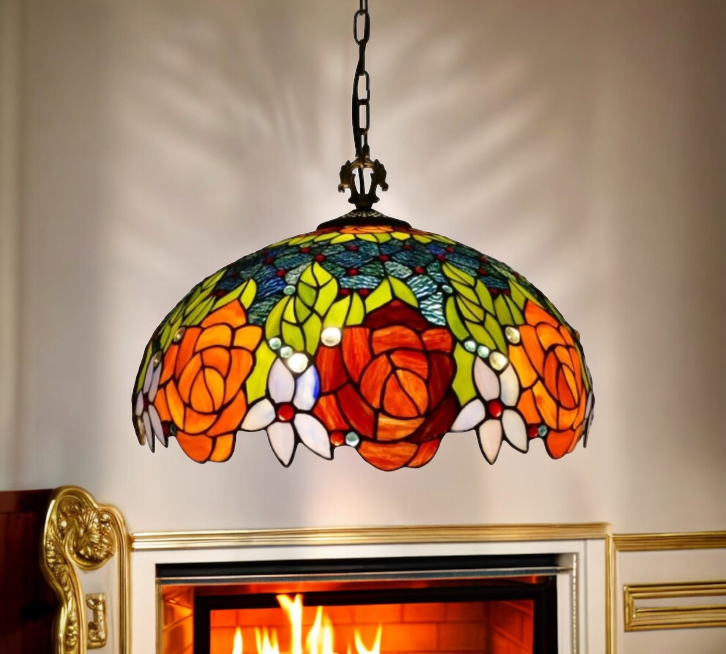 Tiffany Pendant Lamp 40cm shade (16113C)