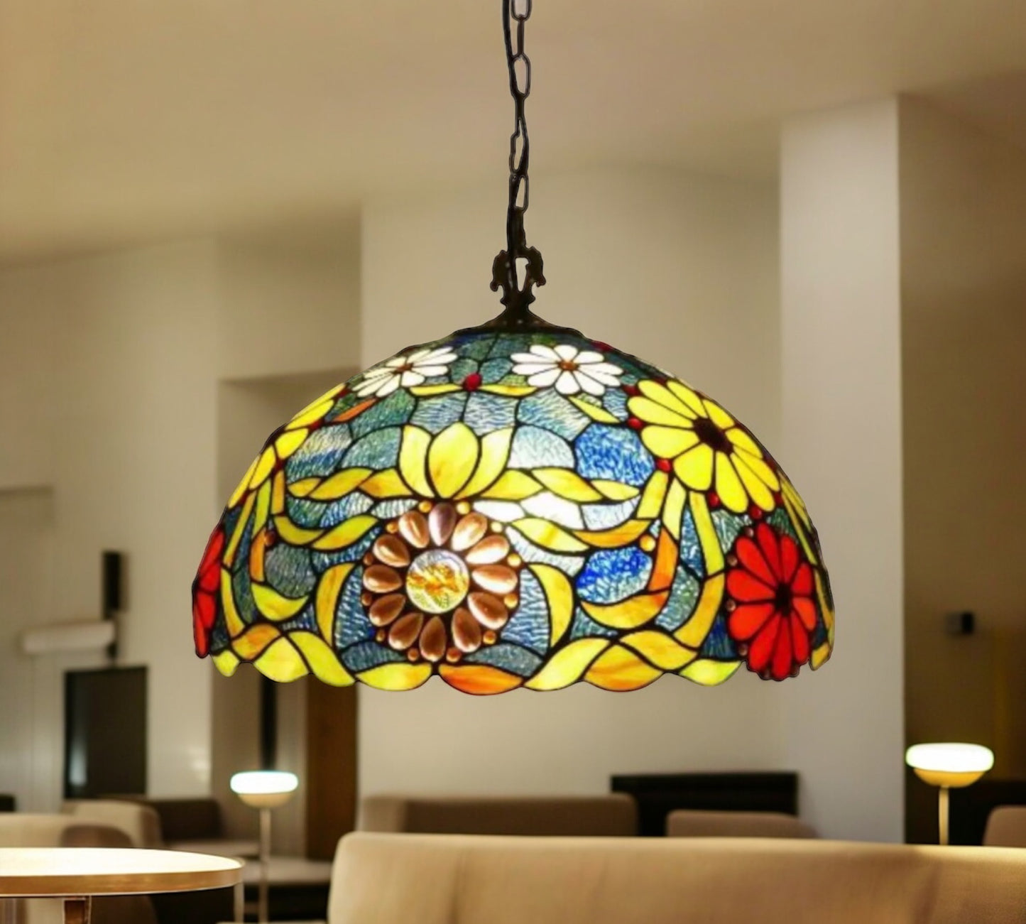 Tiffany Pendant Lamp 40cm shade (16939P)