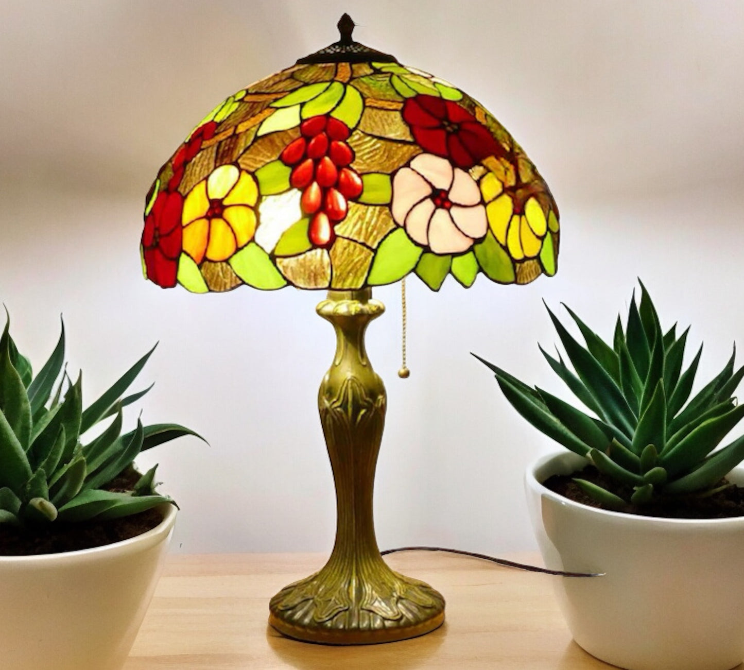 Tiffany Table Lamp 40cm Shade (15006)