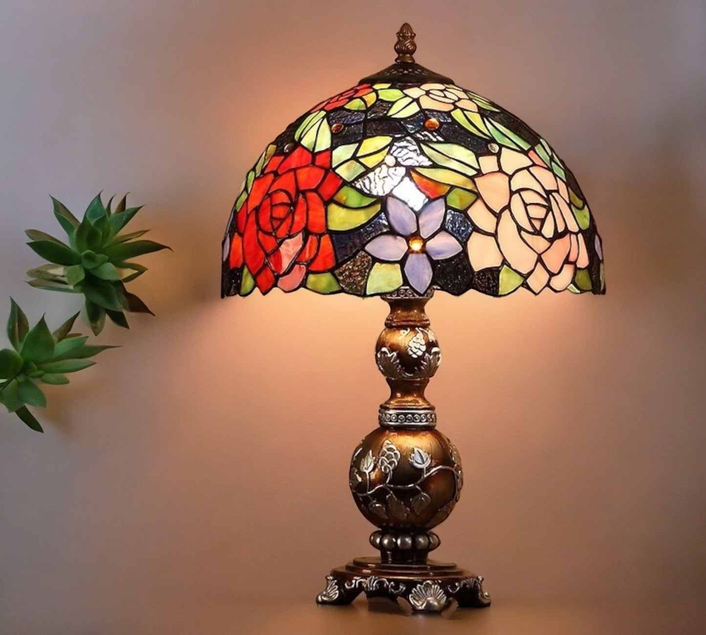 Tiffany Table Lamp (12079)