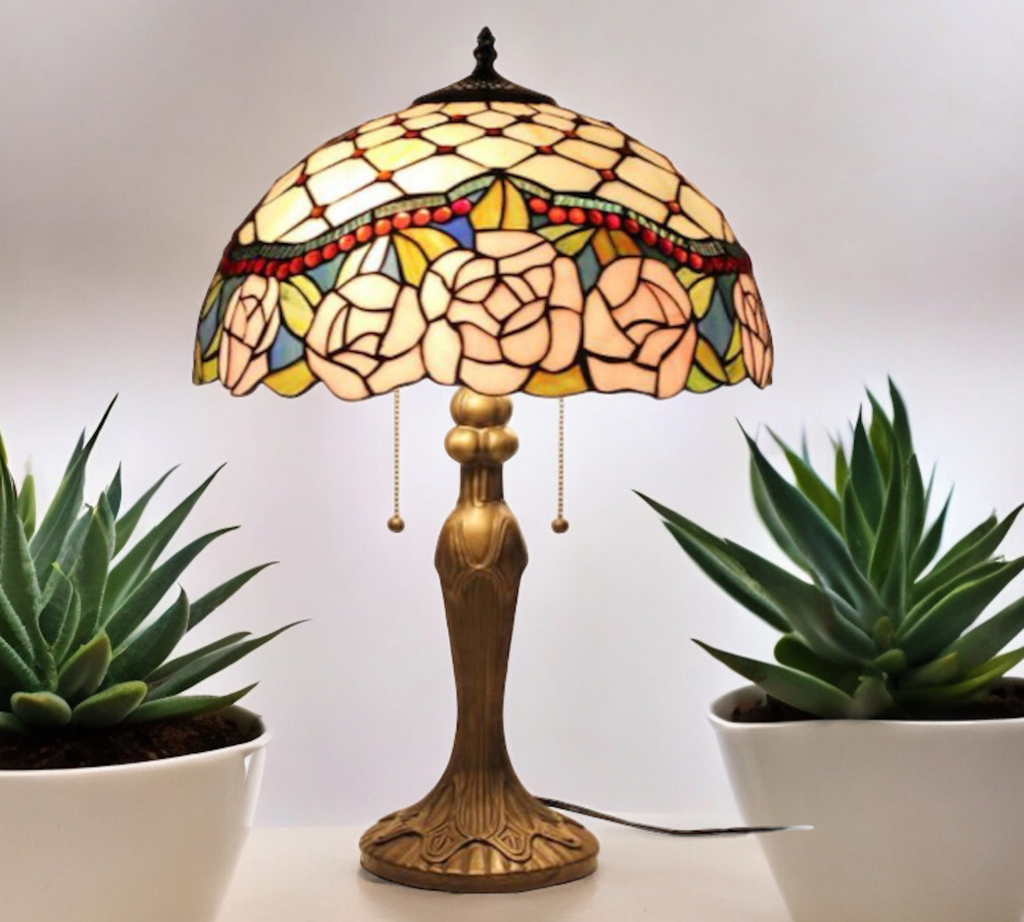 Tiffany Table Lamp 40cm Shade (15041)