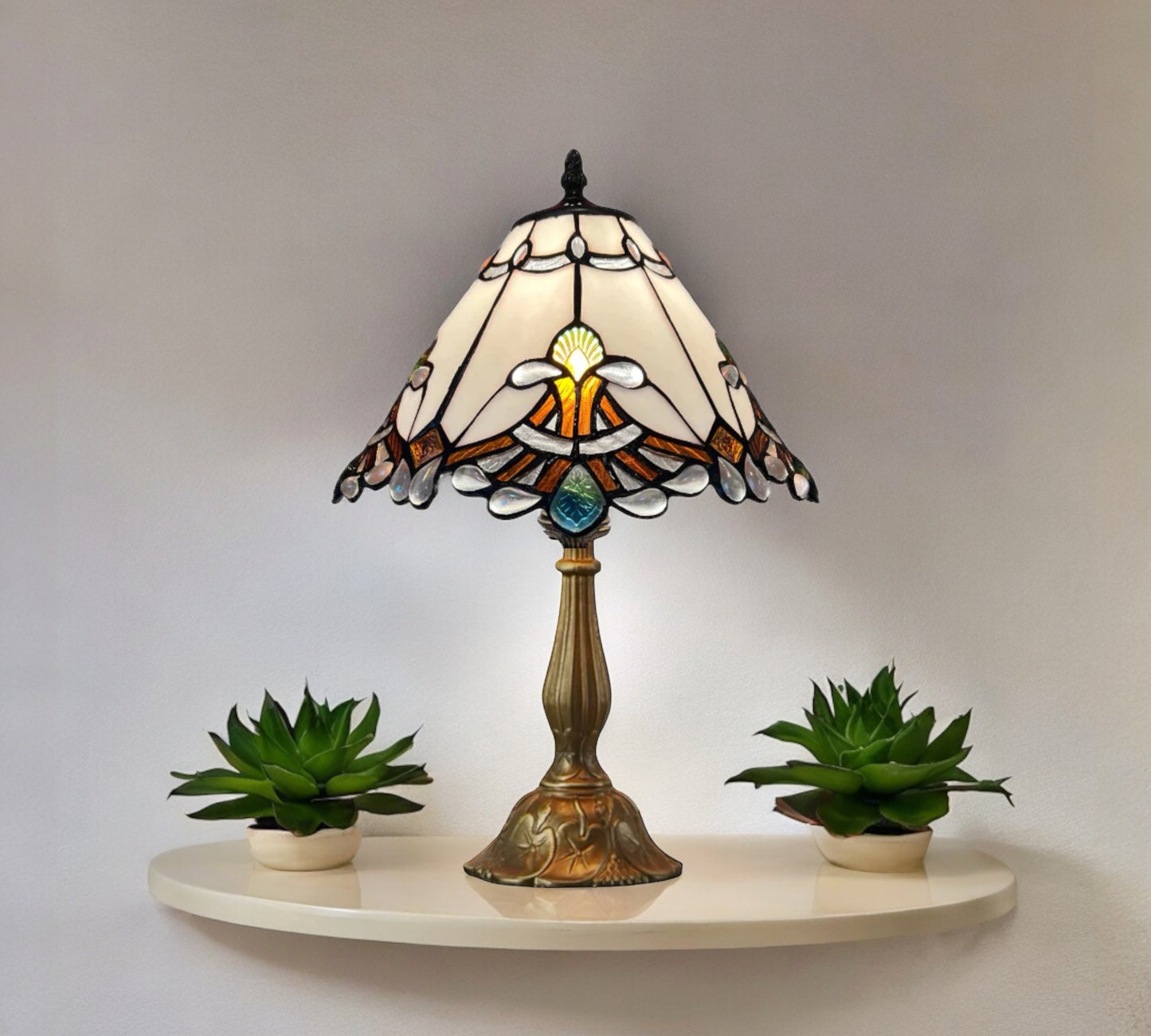 Tiffany Table Lamp (12001W)