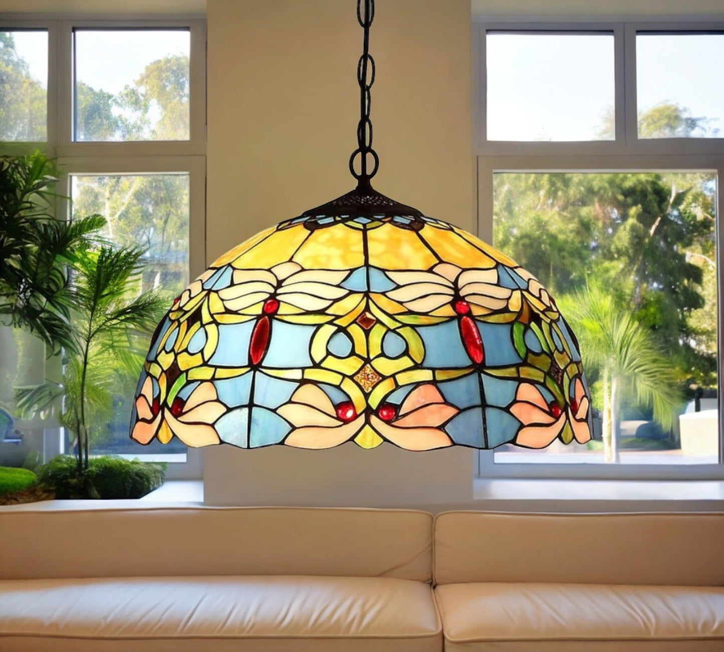 Tiffany Pendant Lamp 40cm shade (16016C)