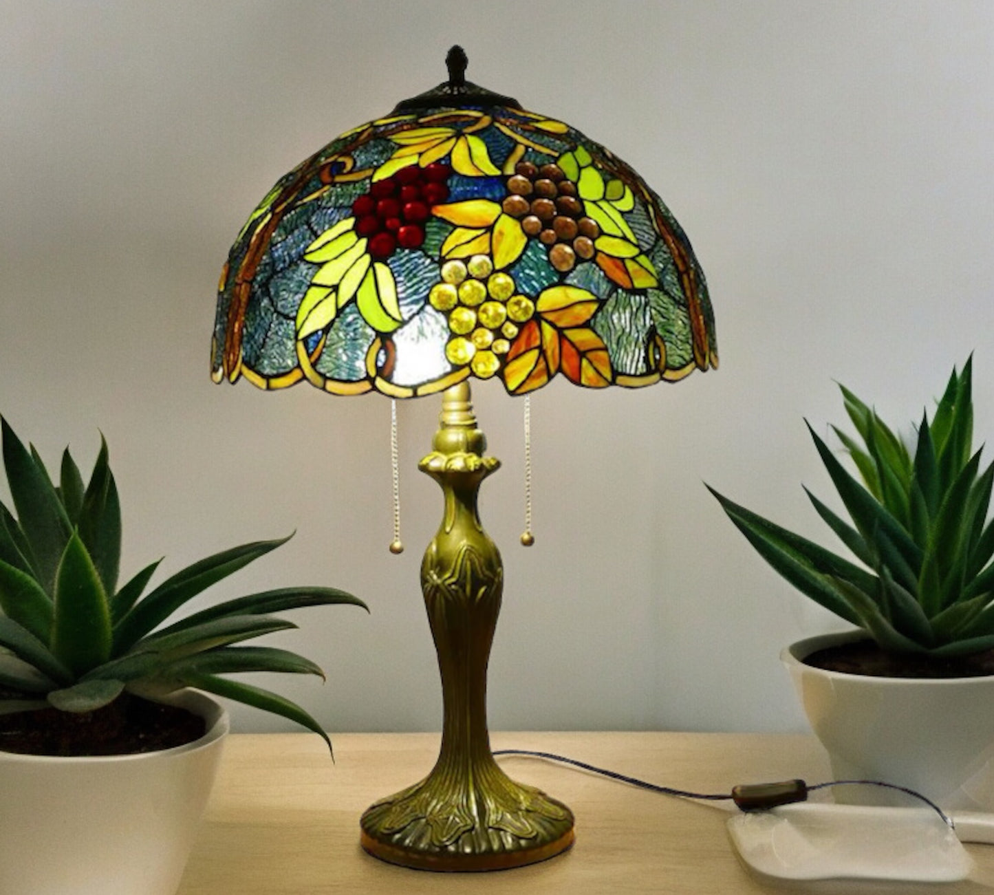 Tiffany Table Lamp 40cm Shade (15020)