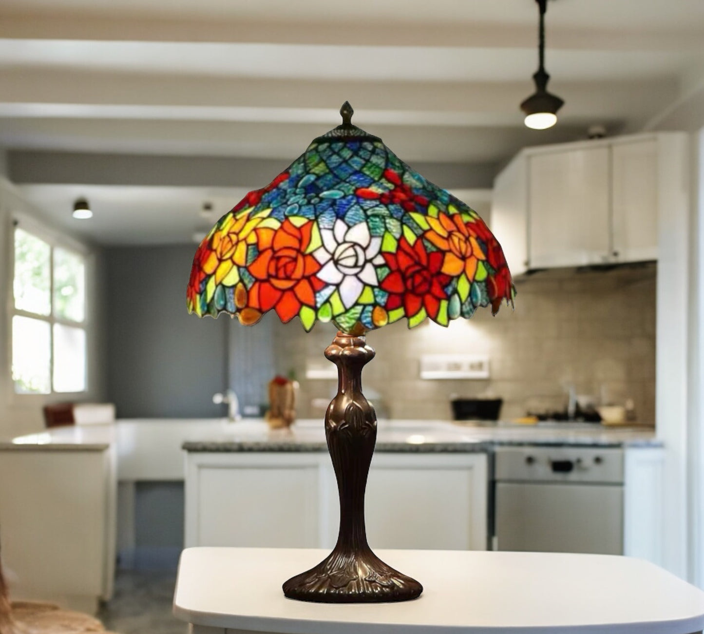 Tiffany Table Lamp 40cm Shade (15024)