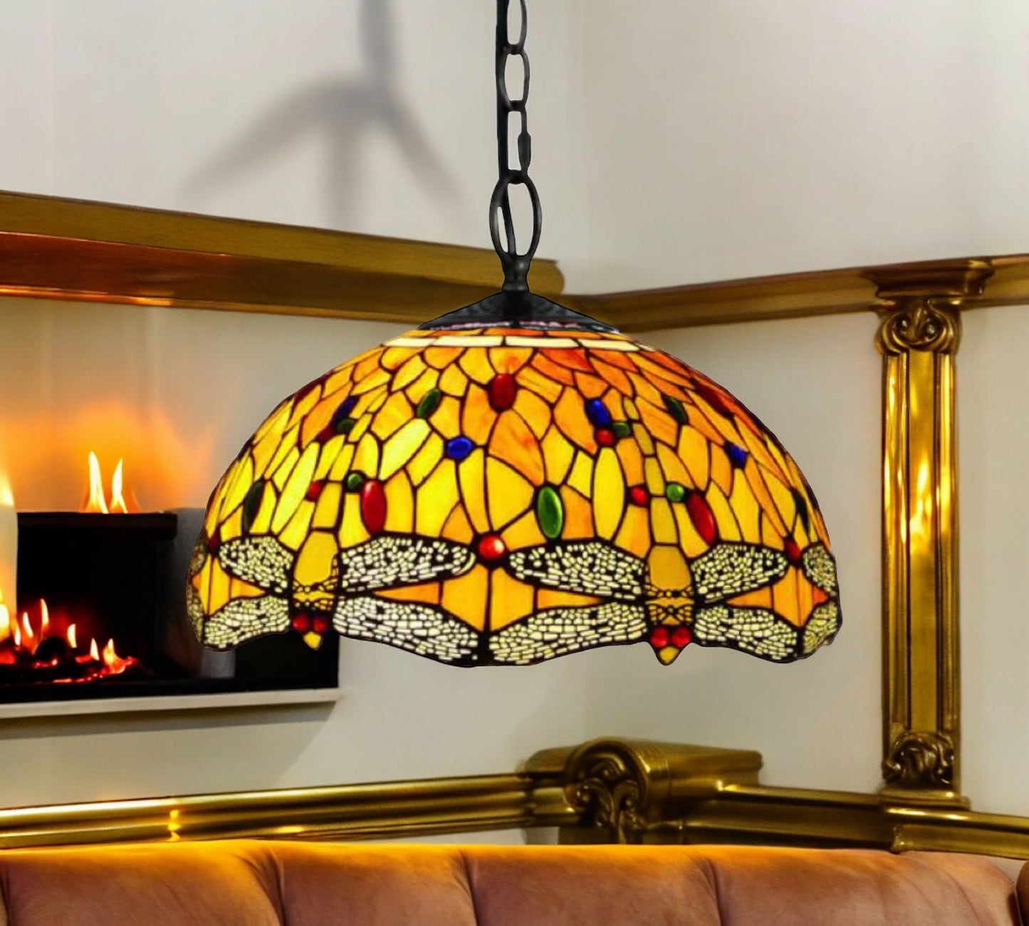 Tiffany Pendant Lamp 40cm shade (16035C)